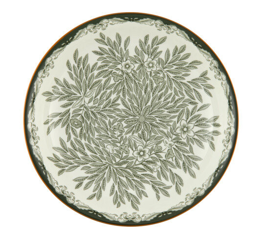 Rörstrand - Ostindia Floris dyp tallerken 22 cm grønn Rörstrand - Ostindia Floris dyp tallerken 22 cm grønn