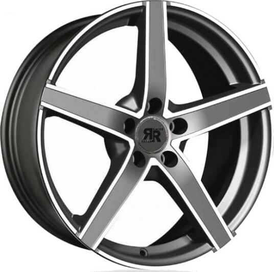 Racer Artic Evo Gunmetal Machined Face 6.5x16 4x108 ET38 B63.4