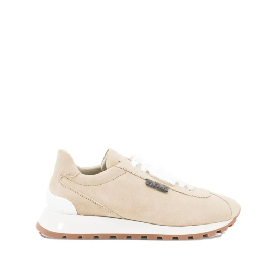 Brunello Cucinelli Dame Sko Beige 40 EU,