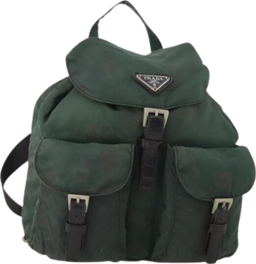 Prada Vintage Dame Grønn Prada Vintage Dame Grønn