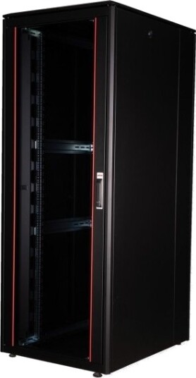 Roline 26.21.0233 Frittstående Hylle 42U 600 Kg Rack Skinner Justerbare Bein 130.6 Kg