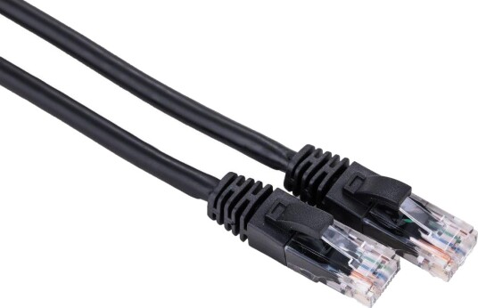 LinkIT U/UTP Patch Cat.6a svart 10m LSZH AWG 24 Snagless