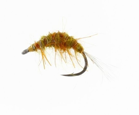 Unique Flies Gammarus Uv #6 Orange/brown