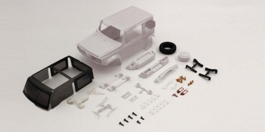 Kyosho MXN03 Bodyshell Suzuki Jimny Sierra Mini-Z 4X4 MX01 Whit Kyosho MXN03 Bodyshell Suzuki Jimny Sierra Mini-Z 4X4 MX01 Whit