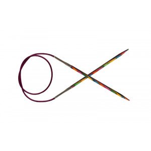 KnitPro Zing Rundpinde Messing 150cm 2,00mm / 59in US0 Coral