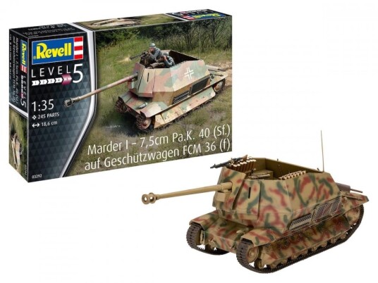 Revell 1/35 Marder I on FCM 36 base
