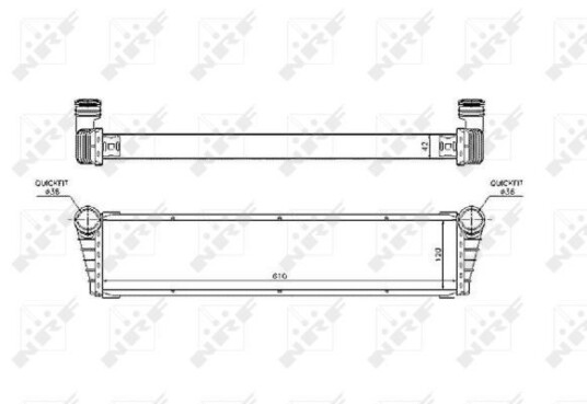 Radiator NRF 53799