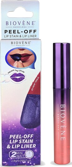 Biovène PEEL-OFF PERFECT REVEAL LIP STAIN & LINER IN ONE Heat Trace St