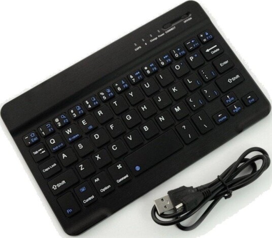 Trådløst 7-tommers tastatur med Bluetooth 3.0