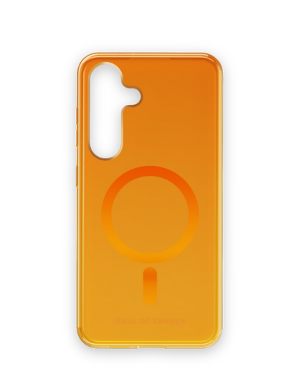 Ideal Of Sweden Clear MagSafe Case Orange Spritz (IDCLCMS-S24-499)