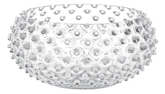 Klimchi Hobnail skål 23 cm crystal Klimchi Hobnail skål 23 cm crystal