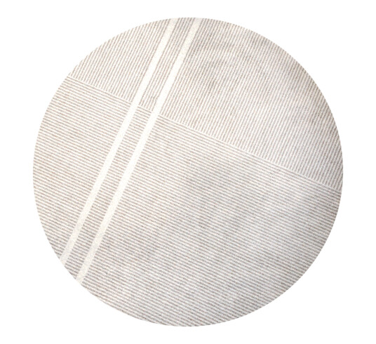 Heymat Løype Breezy Beige dørmatte Ø195 cm Heymat Løype Breezy Beige dørmatte Ø195 cm
