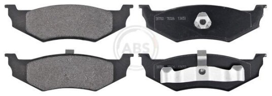 Bremseklosser sett A.B.S. 38782