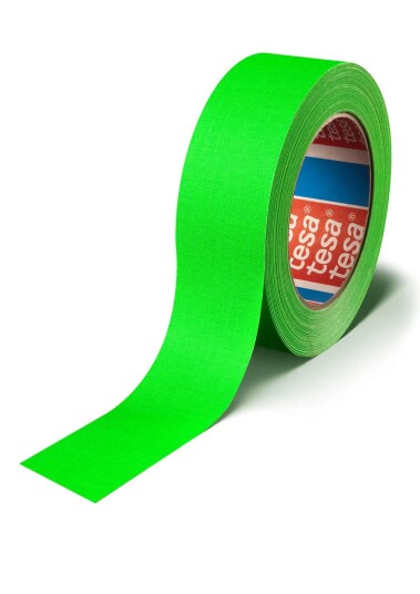 Tesa 4671 Highlight Gaffa 25mm X 25m Fluoriserende Grønn