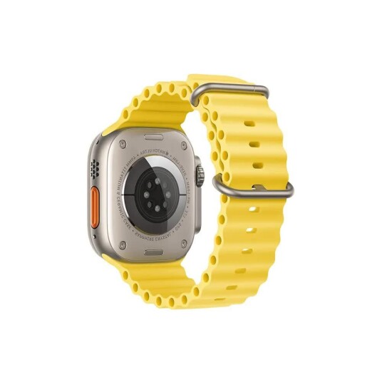 Forcell F Design FA12 Klokkereim til Apple Watch 42/44/45/49mm Gul Forcell F Design FA12 Klokkereim til Apple Watch 42/44/45/49mm Gul