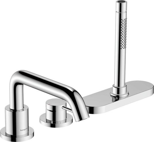 Hansgrohe Tecturis S 3-Hulls Kararmatur For karkant Krom