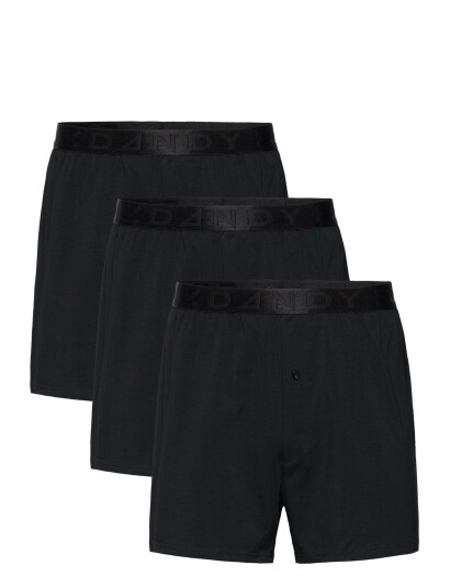 Frank Dandy 3-P Legend Organic Boxershorts - Black - M