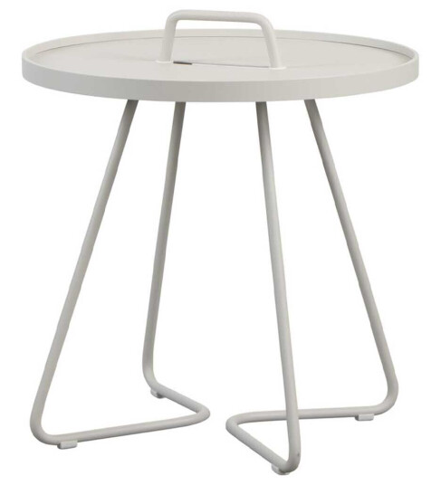 Cane-line On-the-move sidebord Sand 44 cm Brun