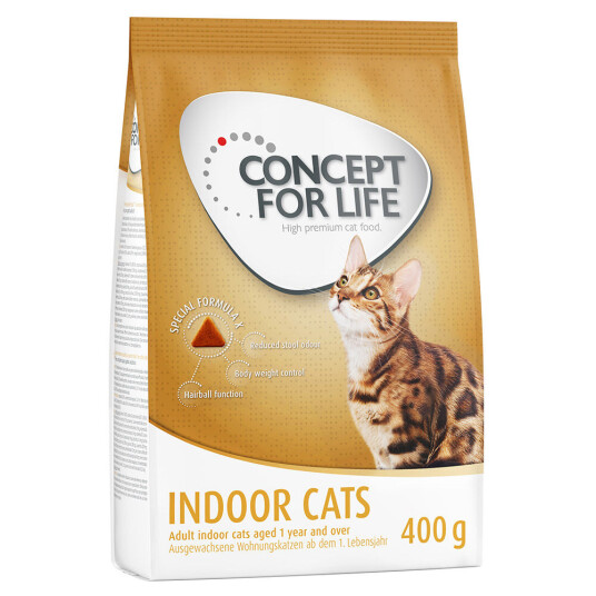 Concept For Life Indoor Cats Forbedret Oppskrift! 400 G