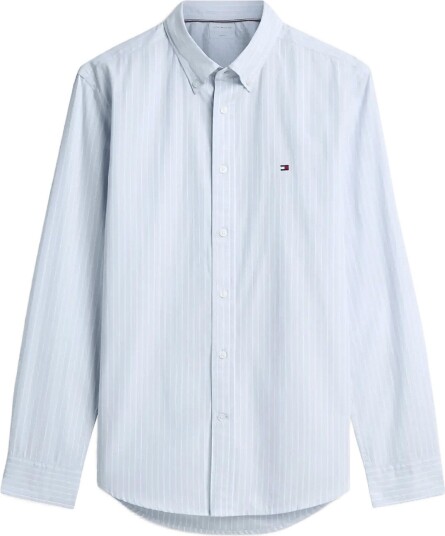 Tommy Hilfiger Flex Hairline Poplin Rf Shirt Blue S