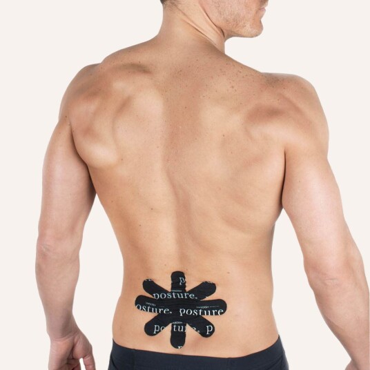 Swedish Posture STAR Pre-cut Kinesio tape 3-pack, Tejp