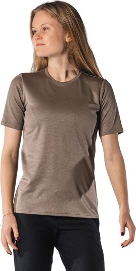 FUSION Technical Merino 150 Løpe T skjorte Dame Brun XL