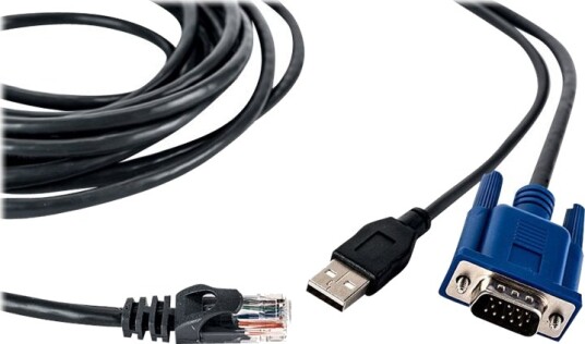 Avocent USBIAC15 video USB-kabel VGA RJ45 4.5 m