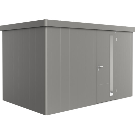 BIOHORT REDSKAPSBOD NEO 2D STD. DØR KVARTSGRÅ METALLIC BIOHORT REDSKAPSBOD NEO 2D STD. DØR KVARTSGRÅ METALLIC