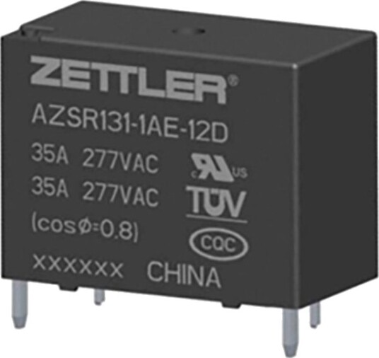 Zettler Electronics Azsr131 1Ae 24Dgw Printrelé 24 V/Dc 35 A 1 X Sluttekontakt