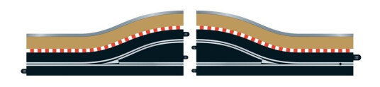 Scalextric C7015 - Pit Lane - Right hand side Scalextric C7015 - Pit Lane - Right hand side