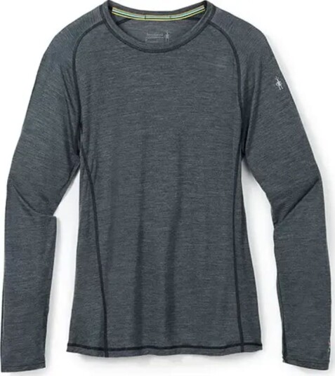 Smartwool Men's Merino Sport Ultralite Long Sleeve L, Charcoal Heather