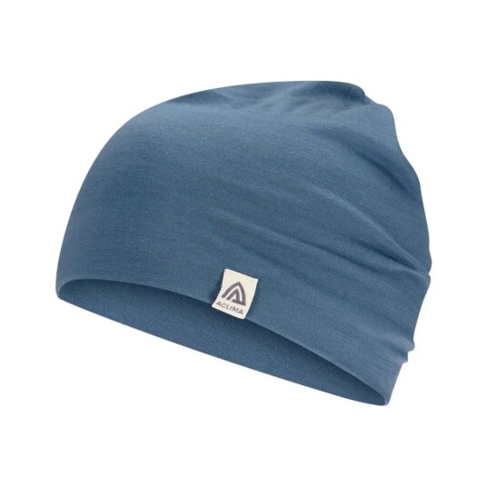 Aclima LightWool 140 Relaxed Beanie lue   blue fusion