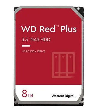 Wd Red Plus 8tb 3.5" 5,640rpm Sata-600 Wd Red Plus 8tb 3.5" 5,640rpm Sata-600