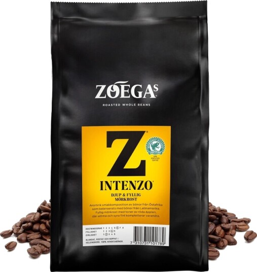 Zoégas Zoegas Intenzo - 450 g. Kaffebønner Zoégas Zoegas Intenzo - 450 g. Kaffebønner