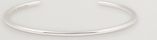 LE GRAMME Bangle Bracelet Polished Sterling Silver 7g