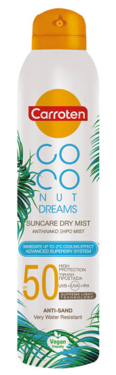 Carroten Suncare Dry Mist Spray SPF 50 200 ml