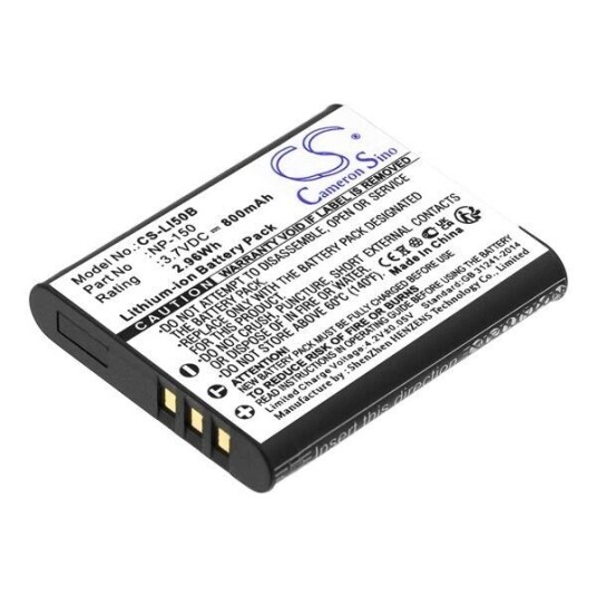 Olympus XZ-1 batteri (700 mAh 3.7 V)