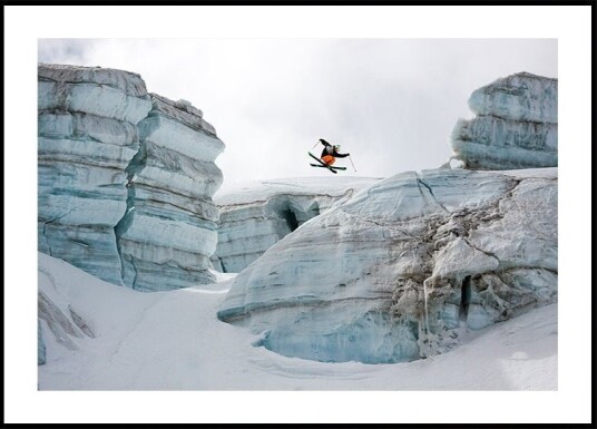 Candide Thovex out of nowhere into nowhere Plakat Plakat / 70x100cm Candide Thovex out of nowhere into nowhere Plakat Plakat / 70x100cm