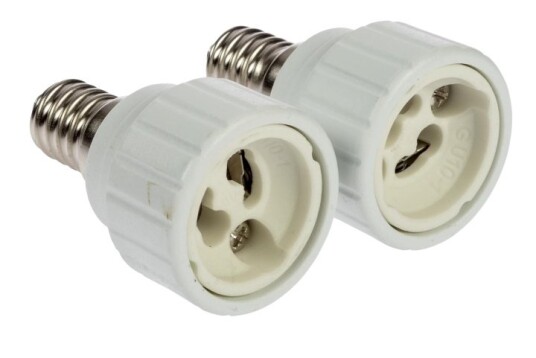 Nordic Quality Adapter E14 GU10 2st