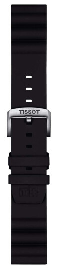 Tissot Black Silicone Strap 22 mm T852047179