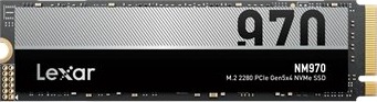 Lexar NM970 SSD 512GB M.2 PCIe Gen5 NVMe LNM970X512G-RNNNG Lexar NM970 SSD 512GB M.2 PCIe Gen5 NVMe LNM970X512G-RNNNG