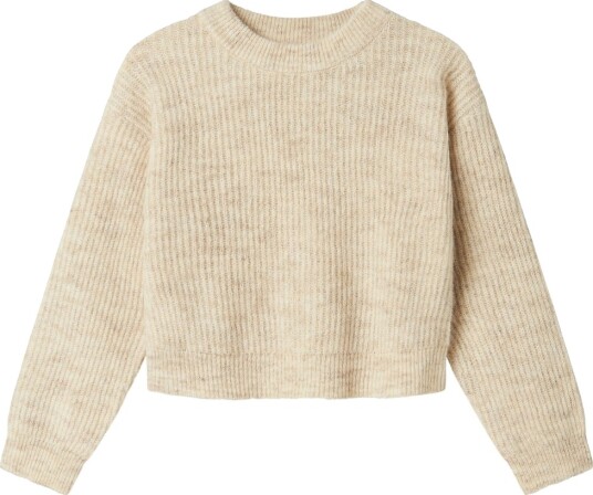 Name It Pure Cashmere Nkfholly Ls Boxy Kort Strikk Noos 116