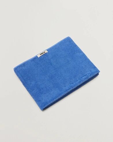 Tekla Organic Terry Bath Towel Clear Blue