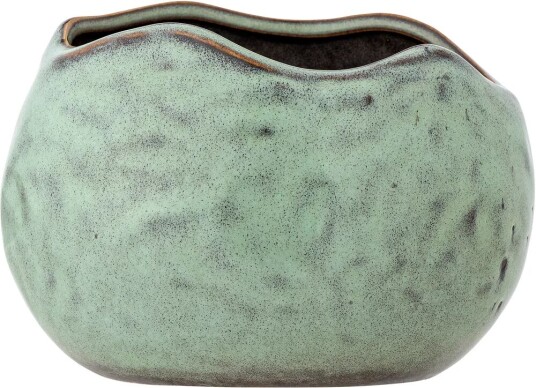 Bloomingville Pennie krukke 16,5x11x13 cm Green Bloomingville Pennie krukke 16,5x11x13 cm Green