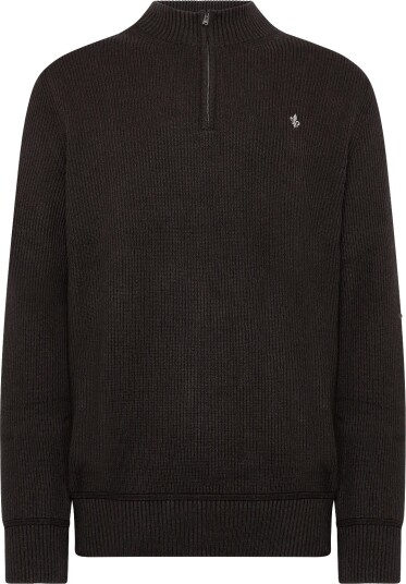 Morris Colin Half Zip BROWN M Morris Colin Half Zip BROWN M
