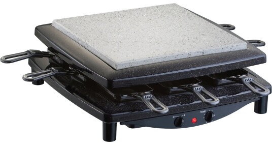 Steba RC 3 Raclette for 8 personer Grillplate Granitt 1450W