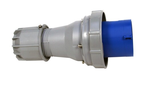 Garo PV 463-9 S Støpsel IP67 5-polet 63 A 230 V blå 9 h er & kabler