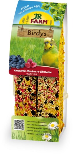 Jr Farm Frøsnacks Amaranth Og Blåbær 130G