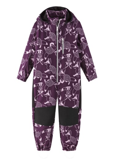 Reima Nurmes Softshell Overall Deep Purple 110