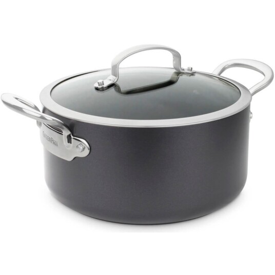 GreenPan Barcelona Gryte med Lokk 24 cm GreenPan Barcelona Gryte med Lokk 24 cm